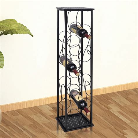 stainless steel wine cabinet|8 bottle metal wine rack.